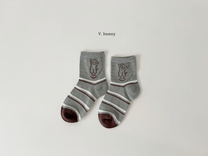 V Bunny - Korean Children Fashion - #childrensboutique - Summer Socks Set - 7