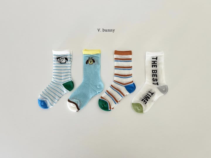 V Bunny - Korean Children Fashion - #designkidswear - The Best Socks Set
