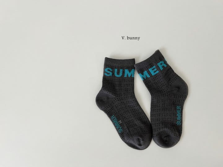 V Bunny - Korean Children Fashion - #designkidswear - Summer Socks Set - 8
