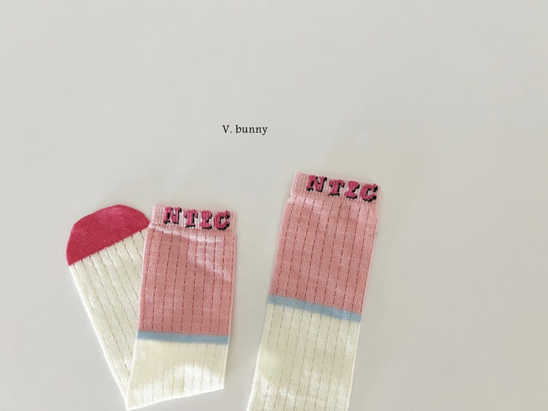 V Bunny - Korean Children Fashion - #discoveringself - Restone Socks Set - 8
