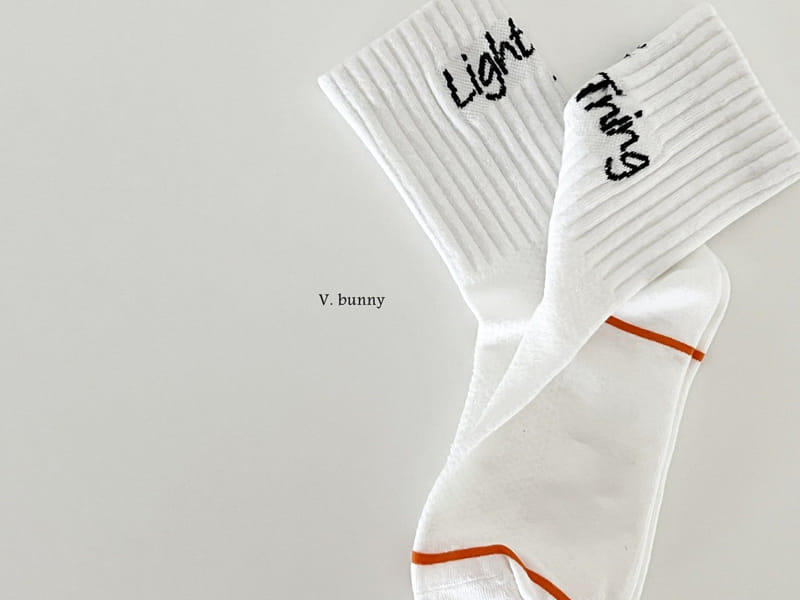V Bunny - Korean Children Fashion - #discoveringself - Lightning Socks Set - 7