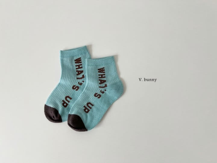 V Bunny - Korean Children Fashion - #discoveringself - What’s Up Socks Set - 8