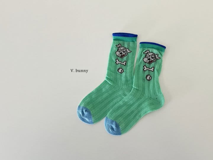 V Bunny - Korean Children Fashion - #discoveringself - Snail Socks Set - 4