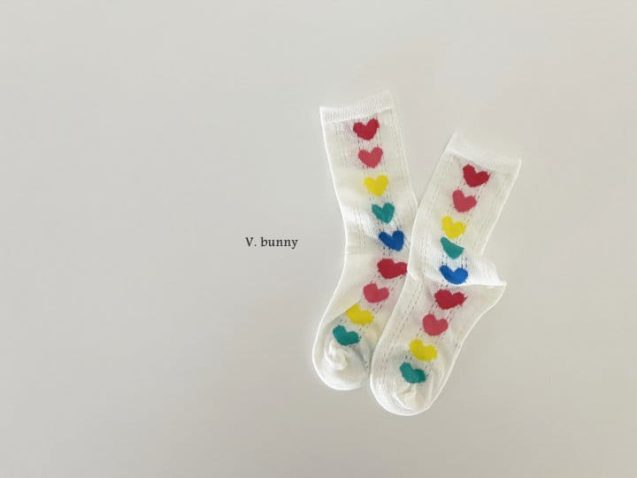 V Bunny - Korean Children Fashion - #discoveringself - Happy Dot Socks Set - 4
