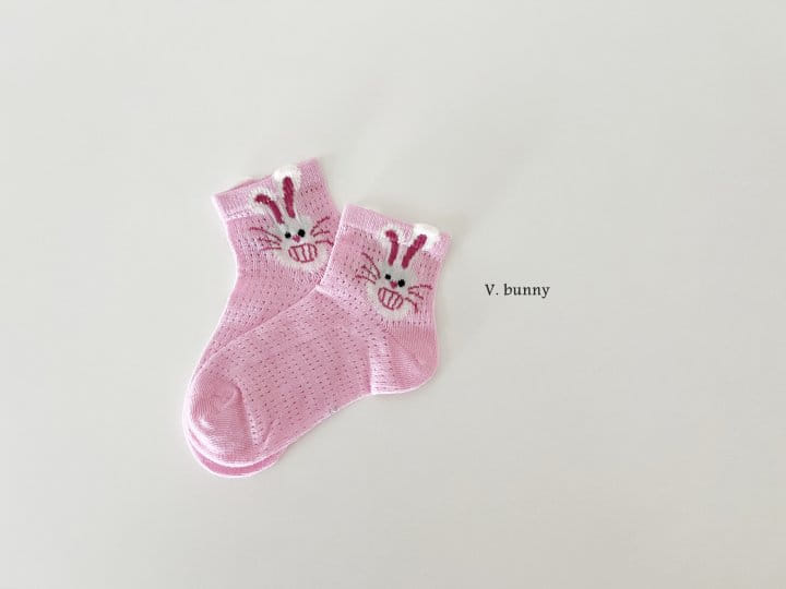 V Bunny - Korean Children Fashion - #kidsshorts - Star Flower Socks Set - 3