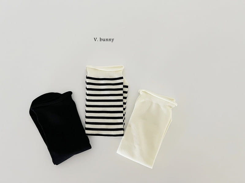V Bunny - Korean Children Fashion - #kidsstore - Roller Socks Set - 9