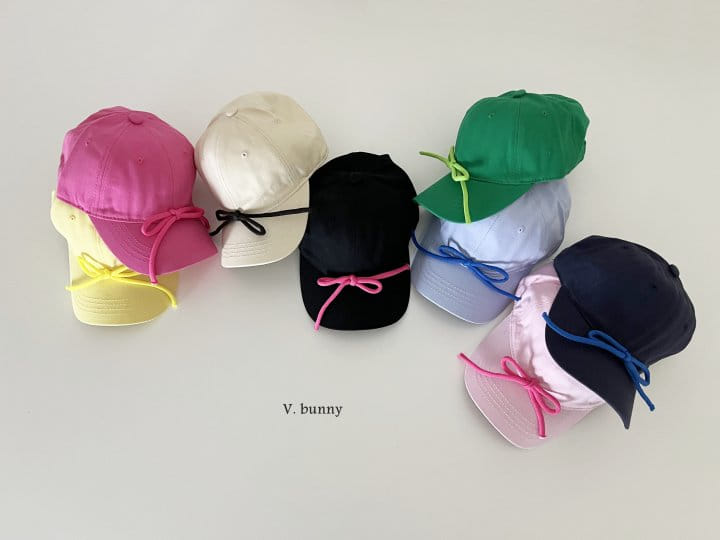 V Bunny - Korean Children Fashion - #littlefashionista - Ribbon Cap - 11