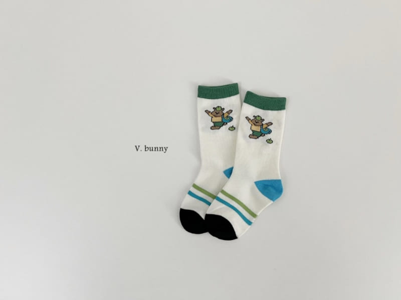 V Bunny - Korean Children Fashion - #magicofchildhood - Hug Me Socks Set - 8