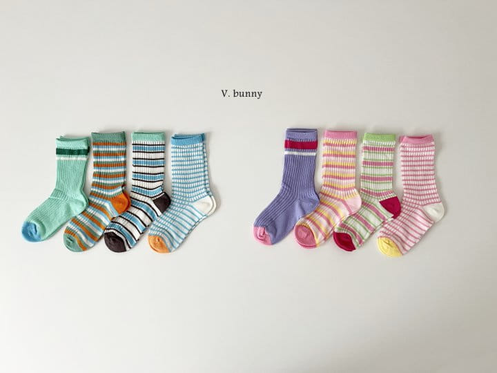 V Bunny - Korean Children Fashion - #magicofchildhood - Sadan Socks Set
