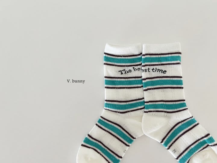 V Bunny - Korean Children Fashion - #prettylittlegirls - Catch Socks Set - 6