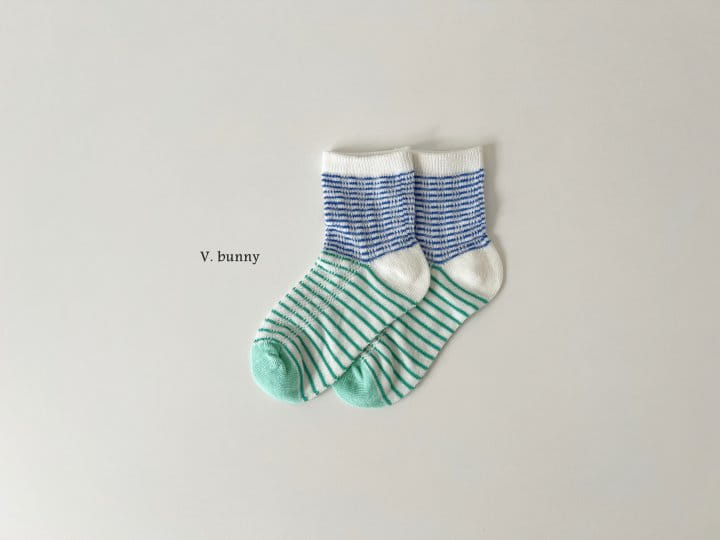 V Bunny - Korean Children Fashion - #stylishchildhood - Gook Luck Socks Set - 7