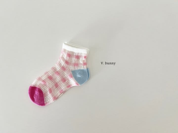 V Bunny - Korean Children Fashion - #todddlerfashion - Sweet Socks Set - 7