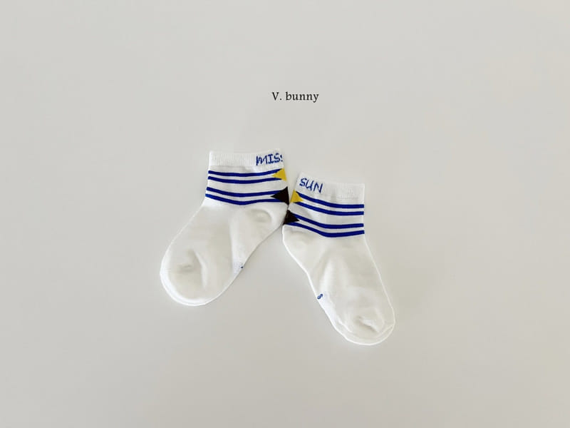 V Bunny - Korean Children Fashion - #todddlerfashion - Midan Socks Set - 4