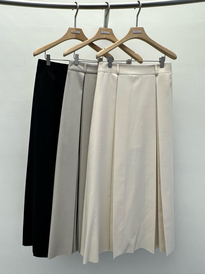 Wida - Korean Women Fashion - #momslook - Ser Wrinkle Skirt
