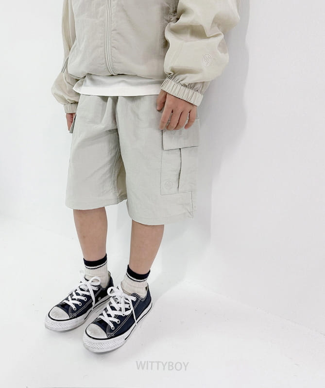 Witty Boy - Korean Children Fashion - #Kfashion4kids - Begining Cropped Shorts
