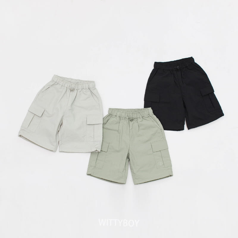 Witty Boy - Korean Children Fashion - #littlefashionista - Begining Cropped Shorts - 2