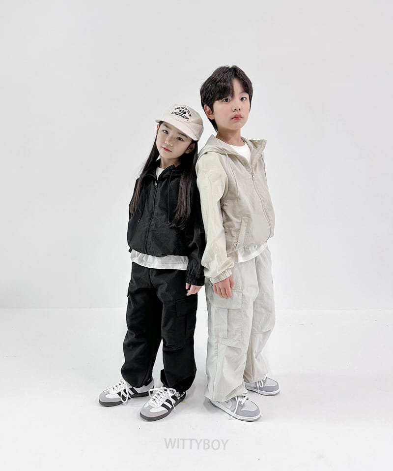 Witty Boy - Korean Children Fashion - #littlefashionista - Begining Cargo Pants - 4