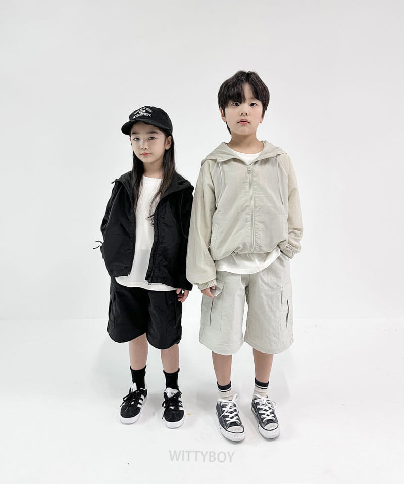 Witty Boy - Korean Children Fashion - #prettylittlegirls - Begining Cropped Shorts - 5