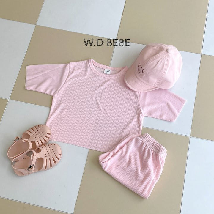Woodie - Korean Baby Fashion - #babyboutique - Pastel Top Bottom Set - 8