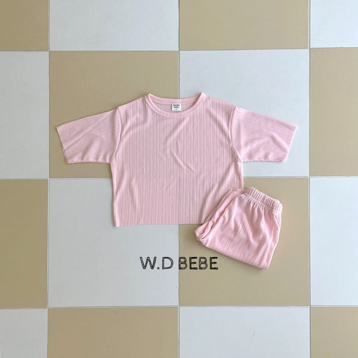 Woodie - Korean Baby Fashion - #babyboutique - Pastel Top Bottom Set - 9
