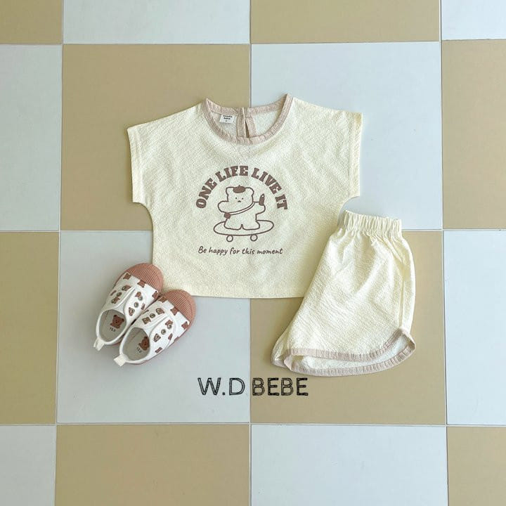 Woodie - Korean Baby Fashion - #babyboutiqueclothing - Skater Top Bottom Set - 9