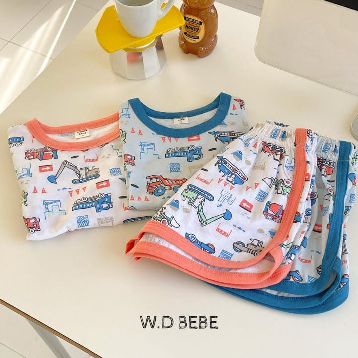 Woodie - Korean Baby Fashion - #babyboutiqueclothing - Vroom Top Bottom Set - 5