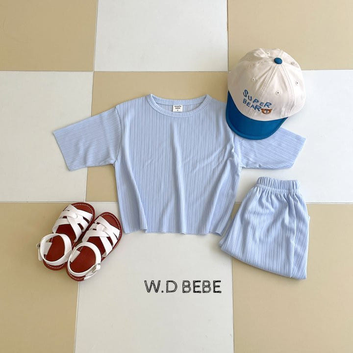Woodie - Korean Baby Fashion - #babyboutiqueclothing - Pastel Top Bottom Set - 10