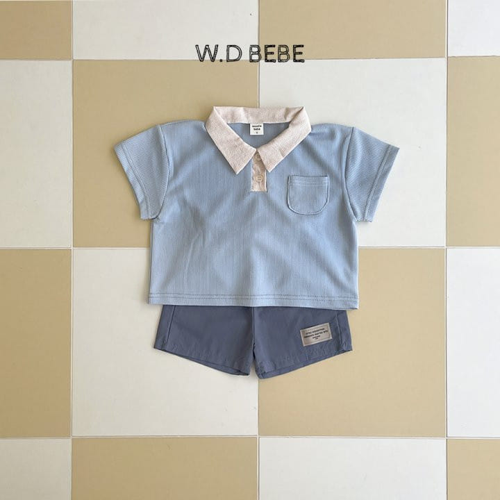 Woodie - Korean Baby Fashion - #babyclothing - Eiffel Top Bottom Set - 9