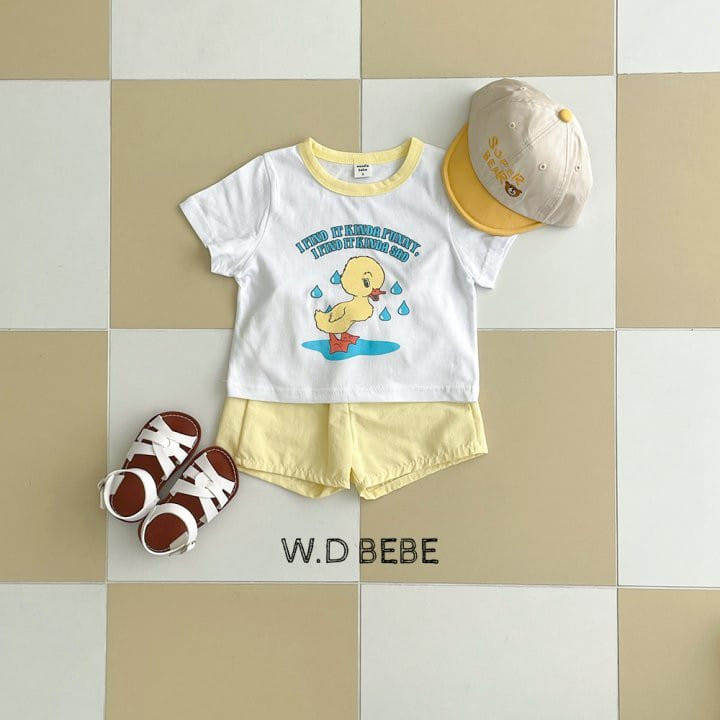 Woodie - Korean Baby Fashion - #babyboutiqueclothing - Rain Duck Top Bottom Set - 4