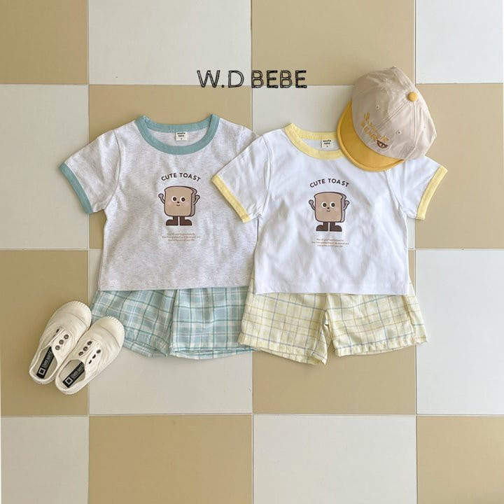 Woodie - Korean Baby Fashion - #babyclothing - Bread Top Bottom Set