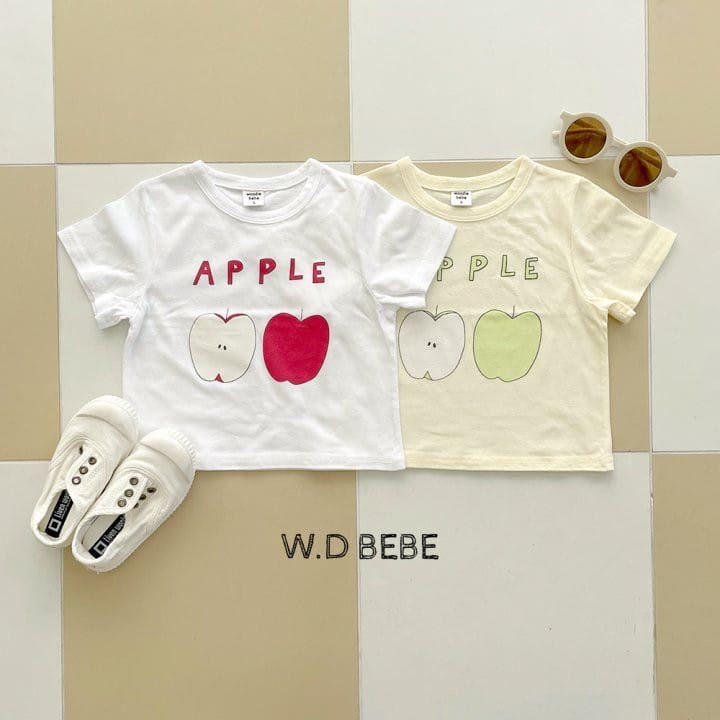 Woodie - Korean Baby Fashion - #babyclothing - Apple Tee