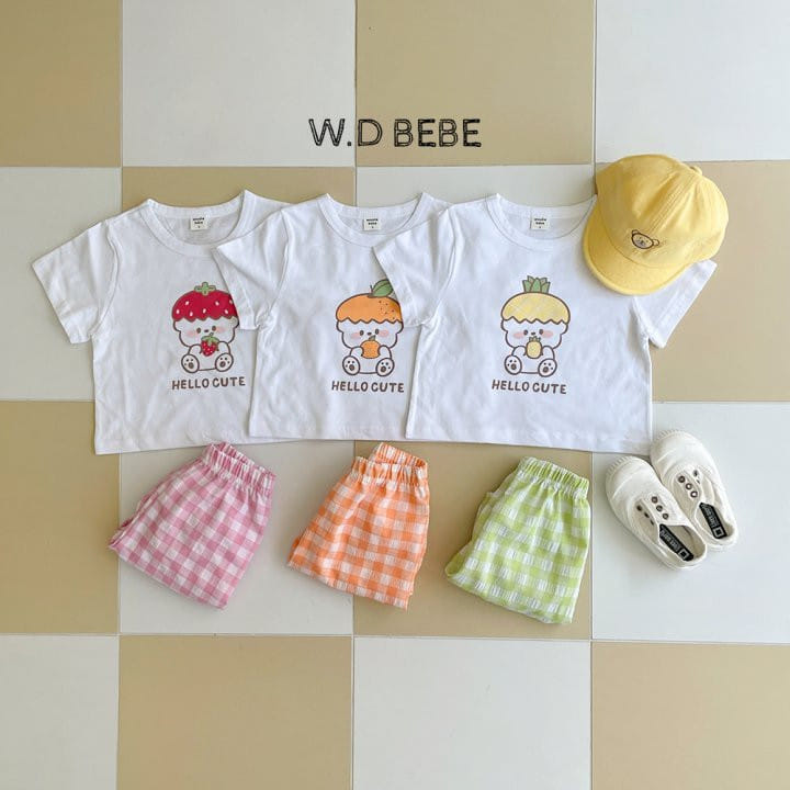 Woodie - Korean Baby Fashion - #babyfashion - Fruit Top Bottom Set