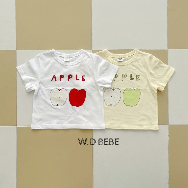Woodie - Korean Baby Fashion - #babyfashion - Apple Tee - 2