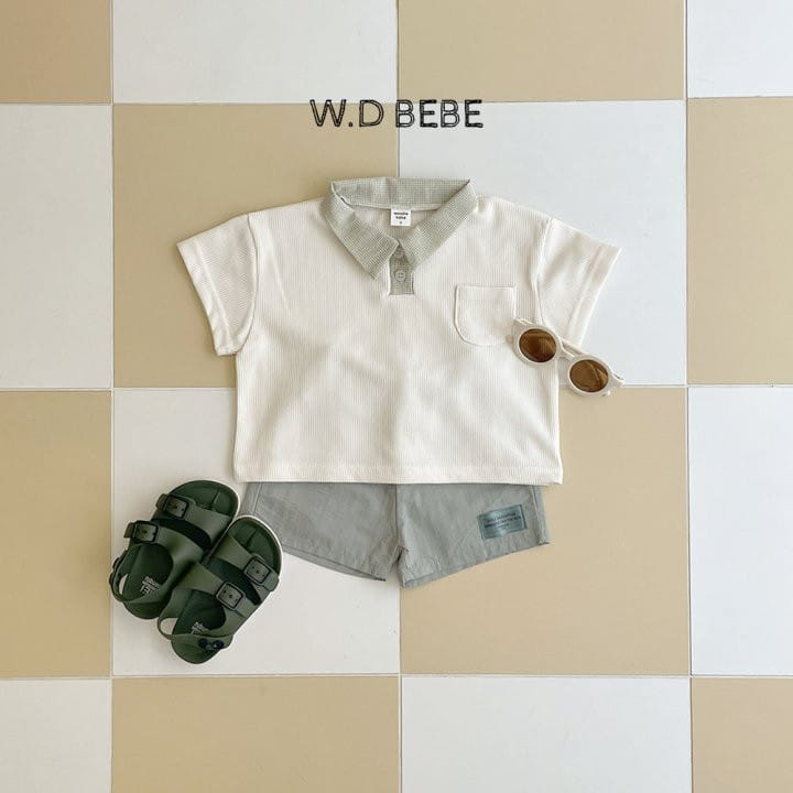 Woodie - Korean Baby Fashion - #babyfever - Eiffel Top Bottom Set - 11
