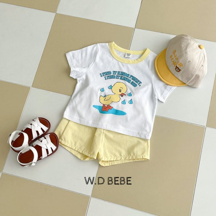 Woodie - Korean Baby Fashion - #babyfever - Rain Duck Top Bottom Set - 6