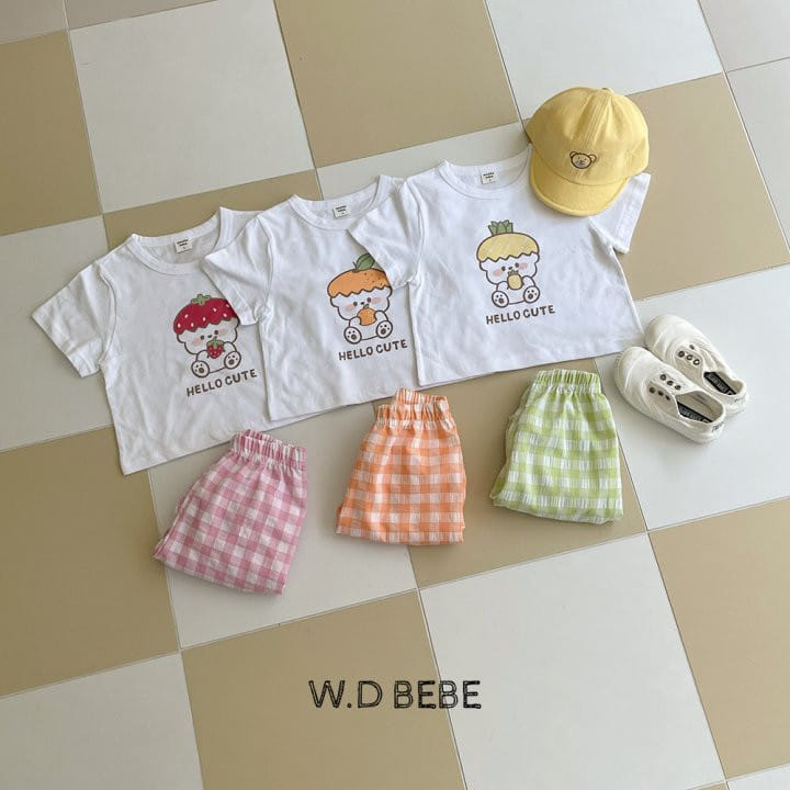 Woodie - Korean Baby Fashion - #babyfever - Fruit Top Bottom Set - 2