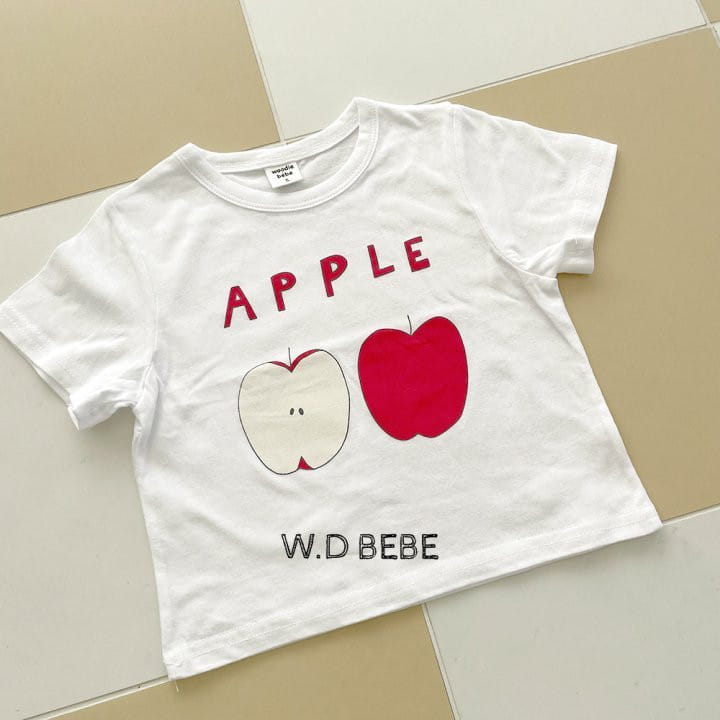 Woodie - Korean Baby Fashion - #babyfever - Apple Tee - 3