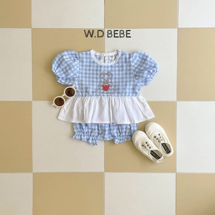 Woodie - Korean Baby Fashion - #babygirlfashion - Berry Top Bottom Set - 10