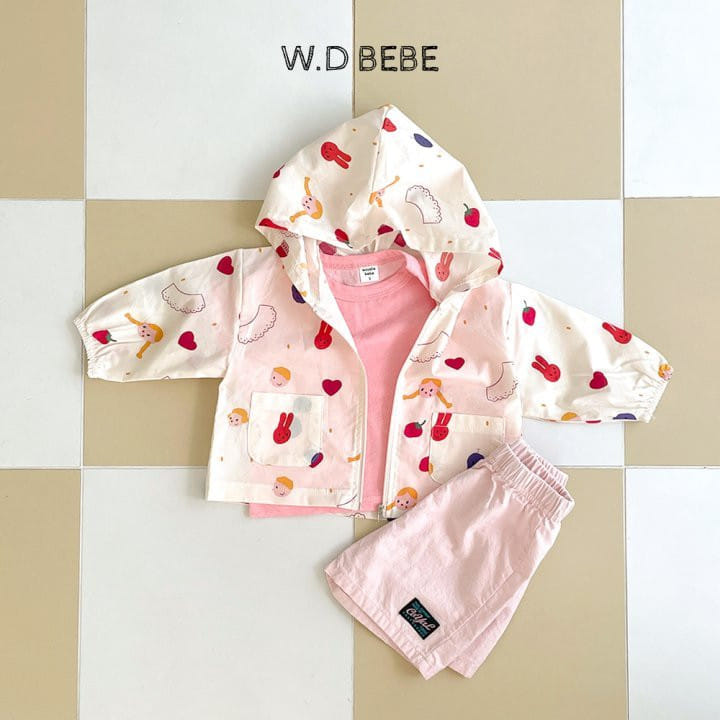Woodie - Korean Baby Fashion - #babylifestyle - Pattern Hoody Zip Up - 7