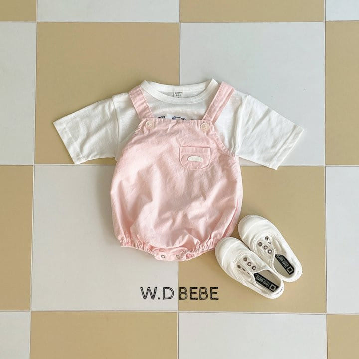 Woodie - Korean Baby Fashion - #babylifestyle - Mini Pocket Body Suit - 3