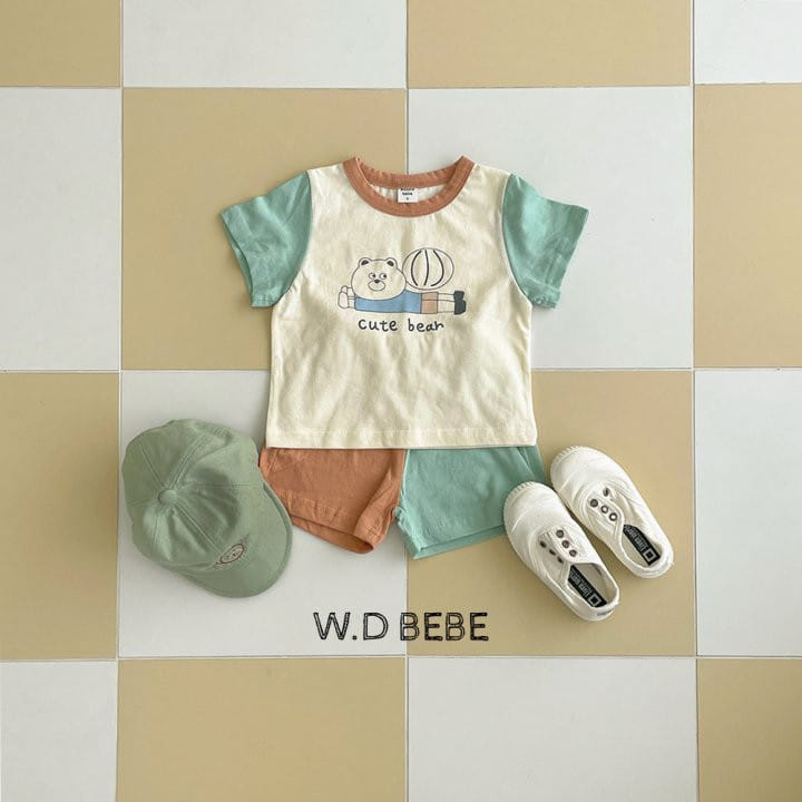 Woodie - Korean Baby Fashion - #babyoninstagram - Moon Light Top Bottom Set - 7