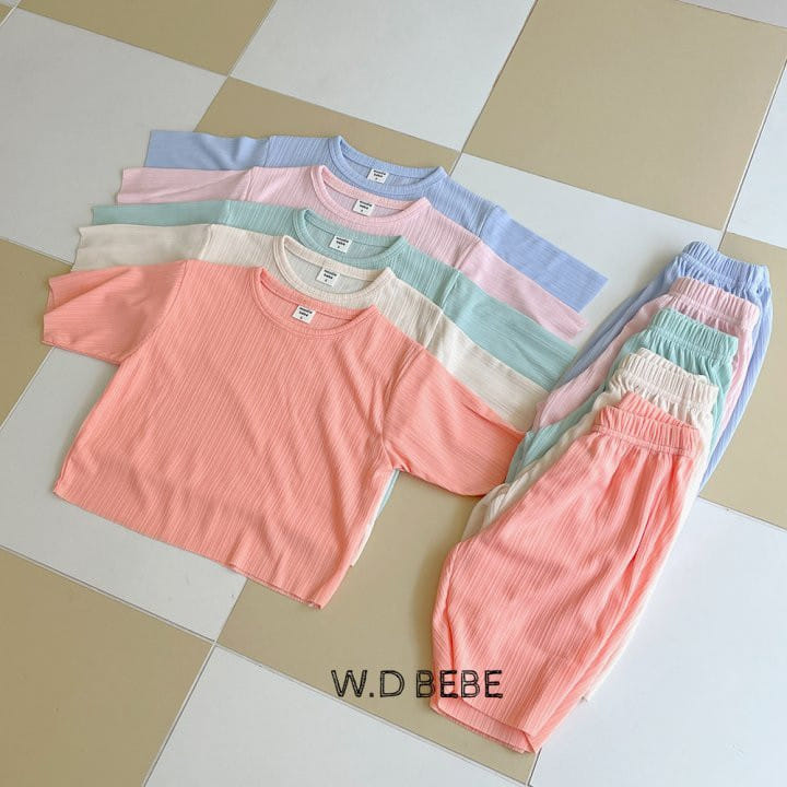 Woodie - Korean Baby Fashion - #babyoninstagram - Pastel Top Bottom Set