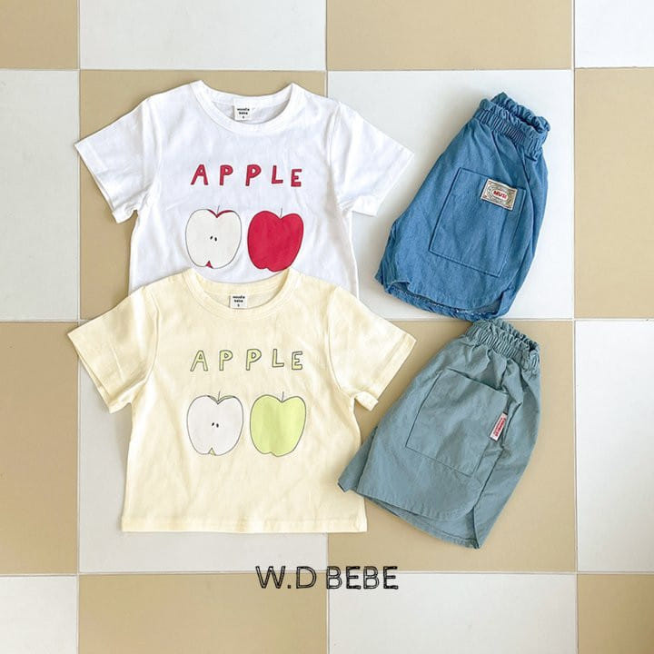 Woodie - Korean Baby Fashion - #babyoninstagram - Apple Tee - 6