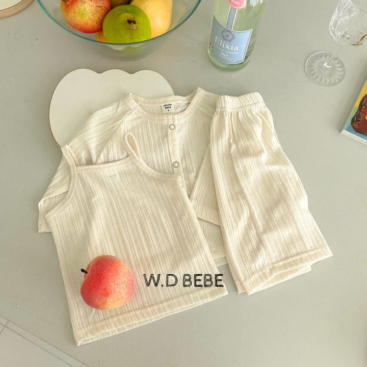 Woodie - Korean Baby Fashion - #babyoninstagram - Ssak3 Top Bottom Three Set - 2