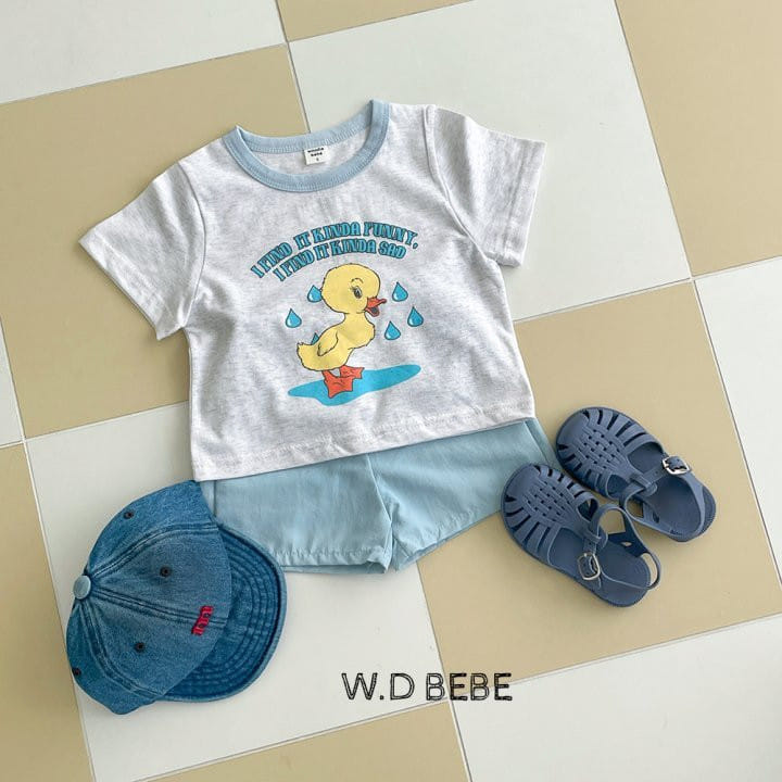 Woodie - Korean Baby Fashion - #babyootd - Rain Duck Top Bottom Set - 10