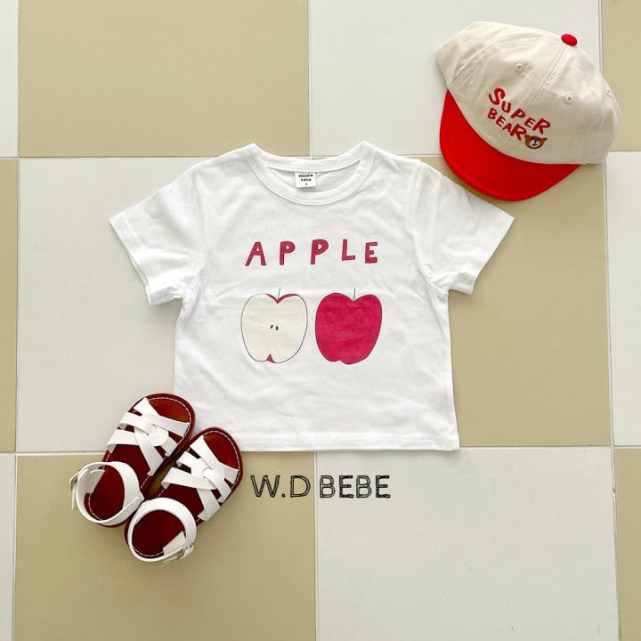 Woodie - Korean Baby Fashion - #babyootd - Apple Tee - 7