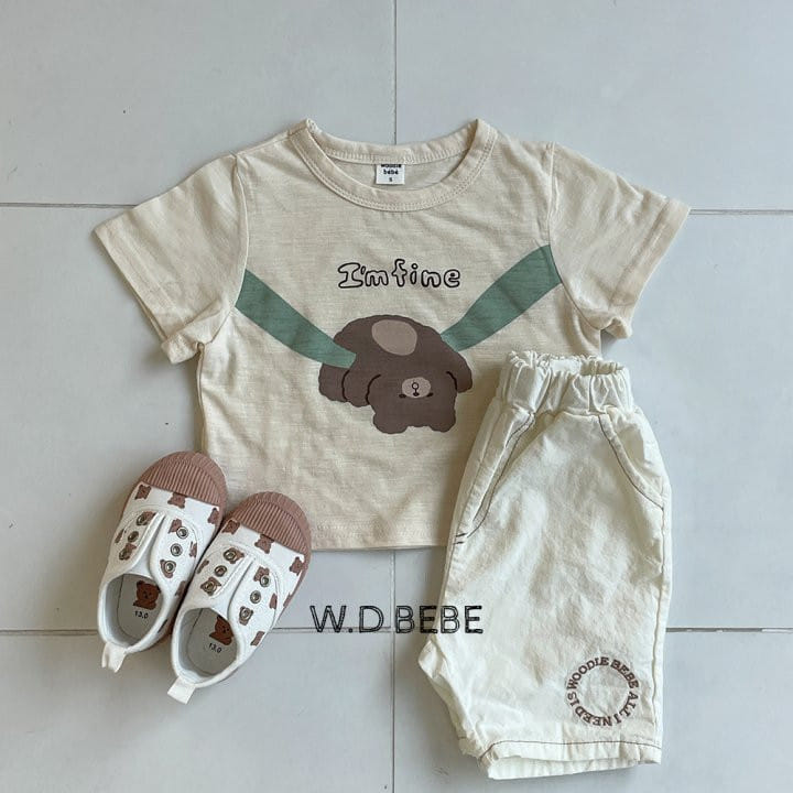 Woodie - Korean Baby Fashion - #babyootd - Stitch Pants - 3