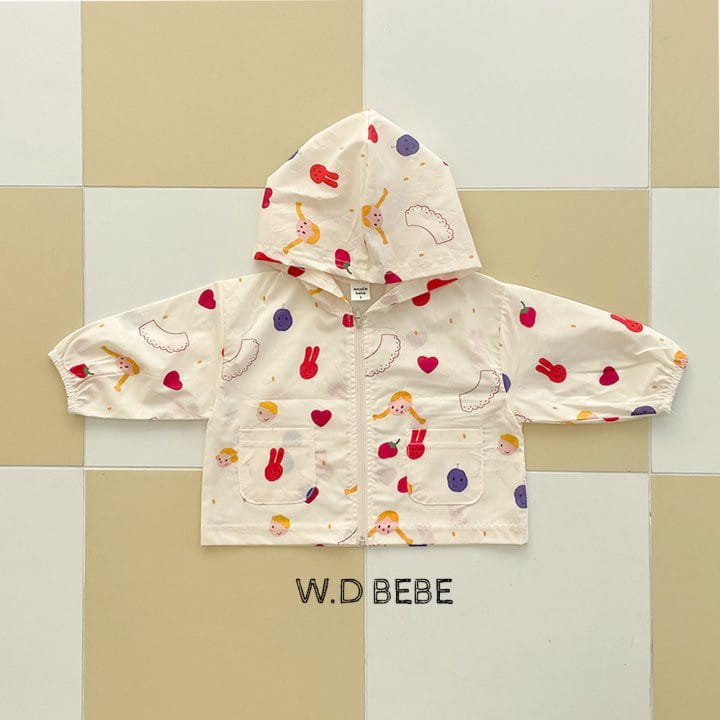 Woodie - Korean Baby Fashion - #babyootd - Pattern Hoody Zip Up - 9
