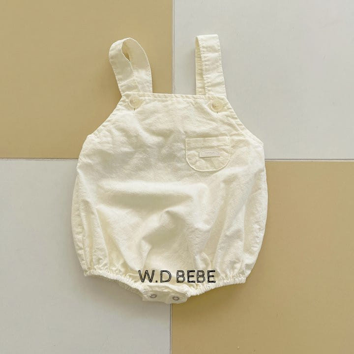 Woodie - Korean Baby Fashion - #babyootd - Mini Pocket Body Suit - 5