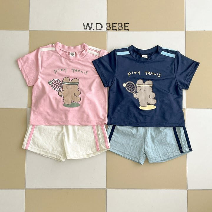 Woodie - Korean Baby Fashion - #babyoutfit - Play Top Bottom Set